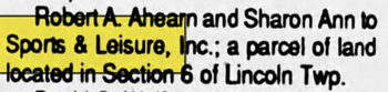 Sports & Leisure - Sep 26 1989 Name Registry (newer photo)